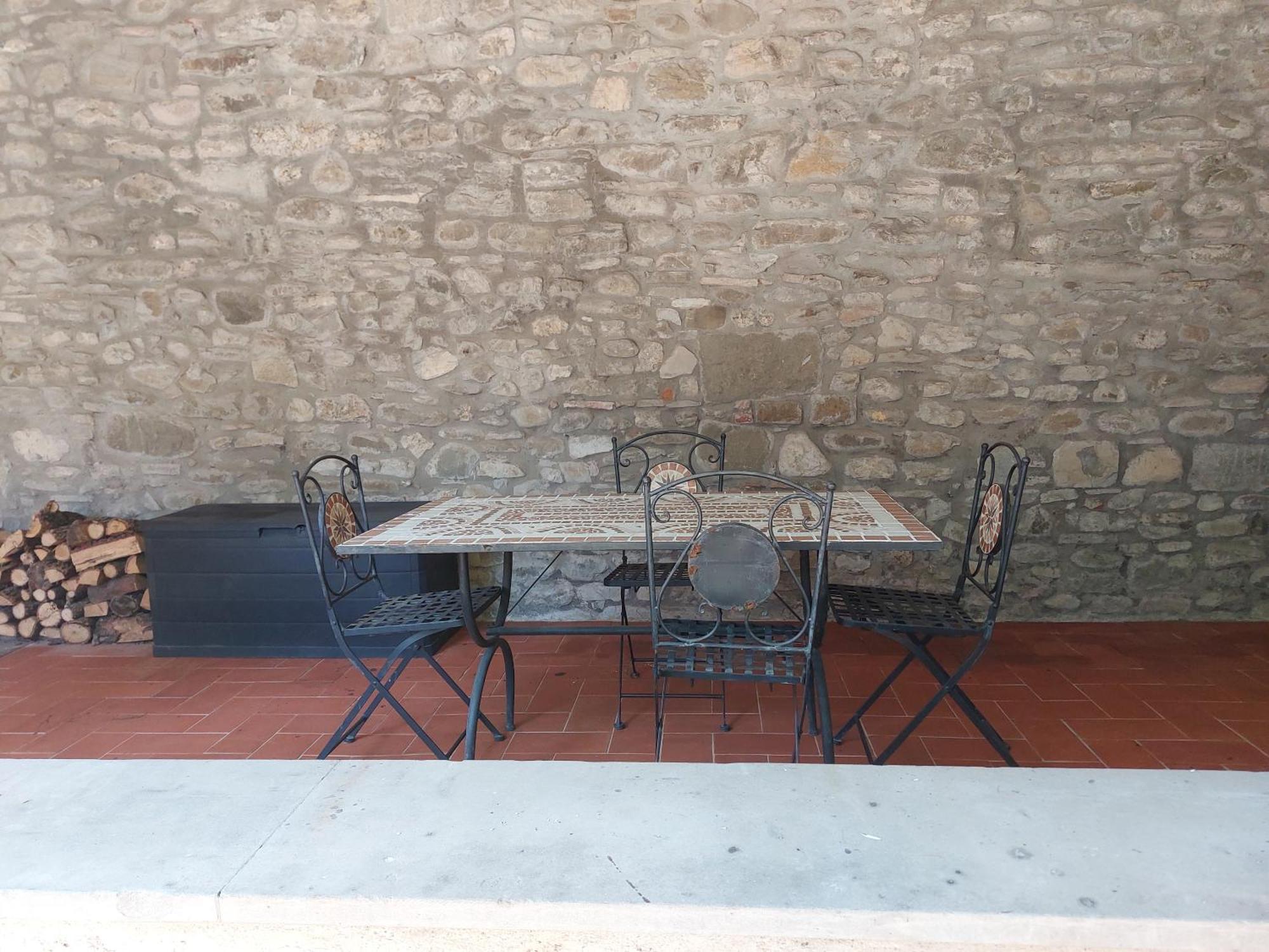 La Casina Villa Rassina Bagian luar foto