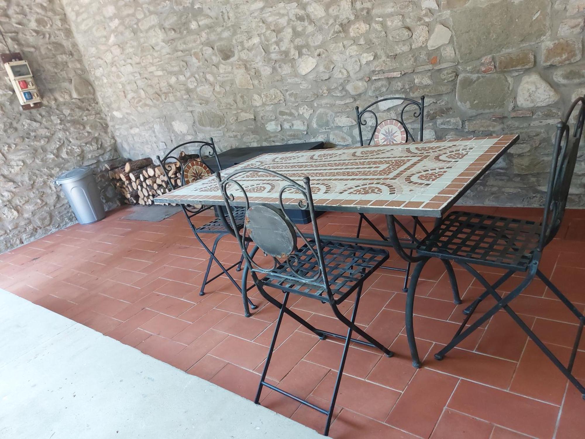 La Casina Villa Rassina Bagian luar foto
